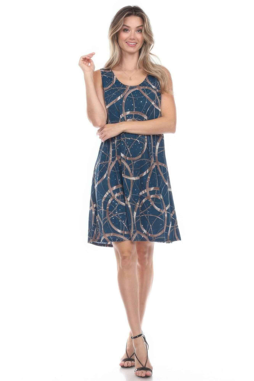 Glitter Short Tank Dress