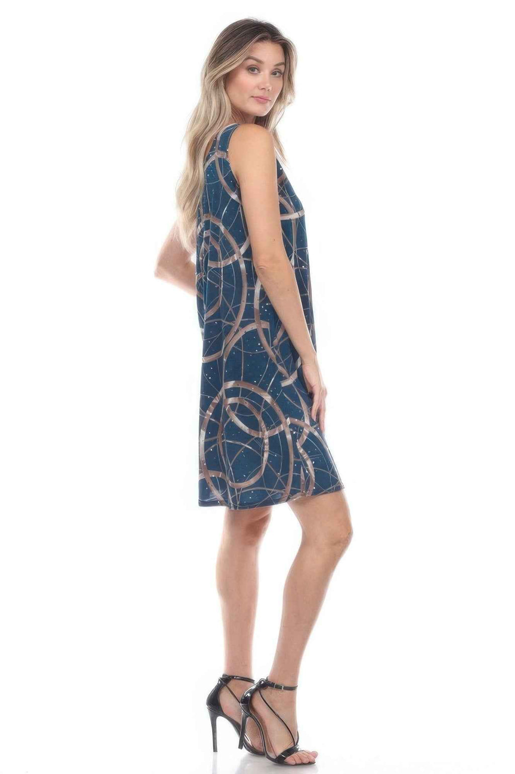 Glitter Short Tank Dress