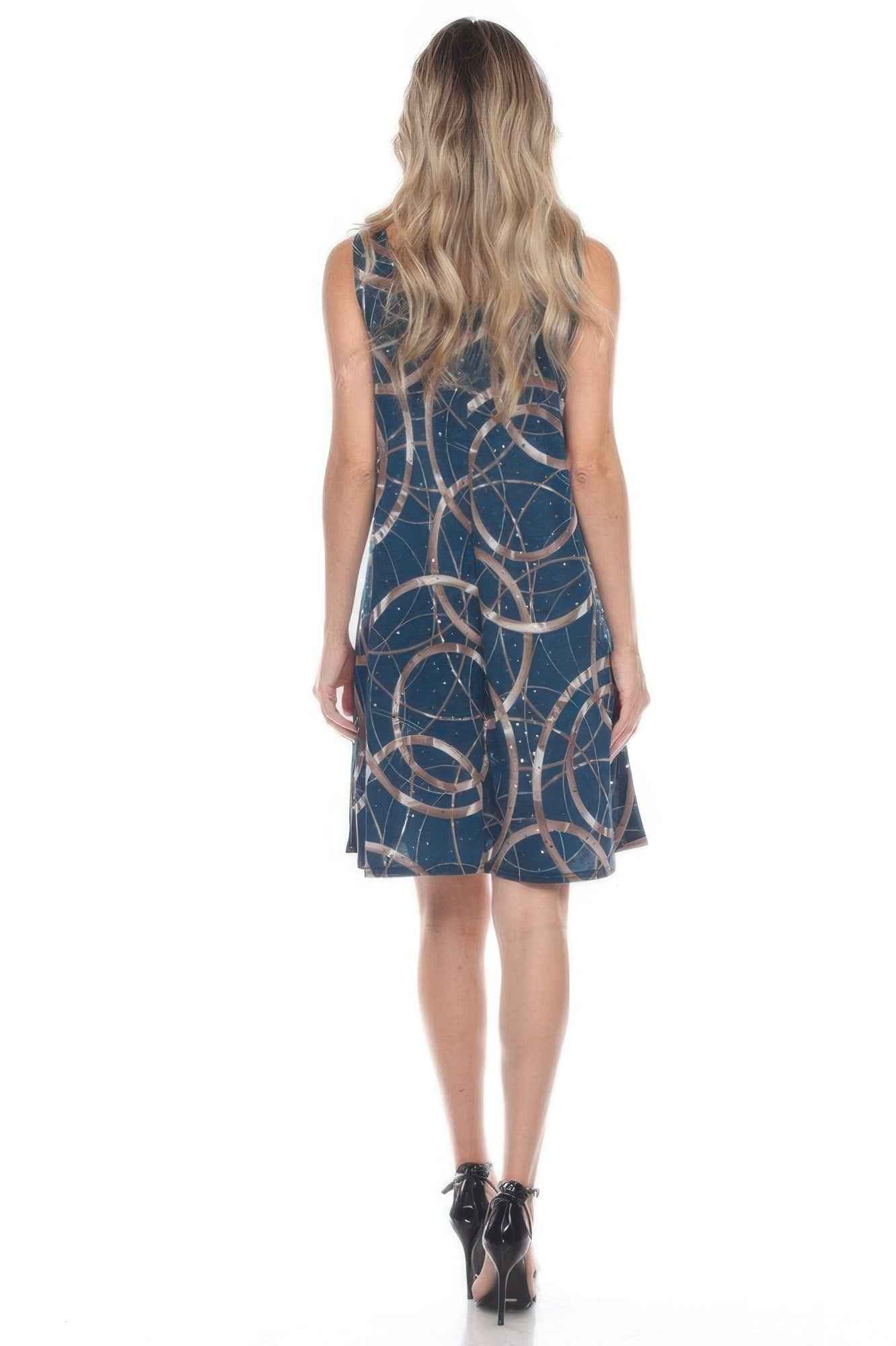 Glitter Short Tank Dress