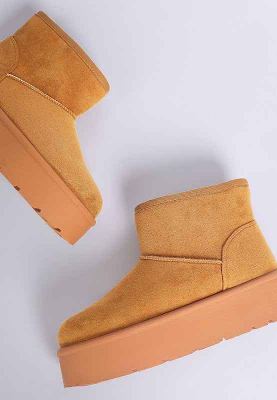 Derta Soft Microfiber Snow Boots