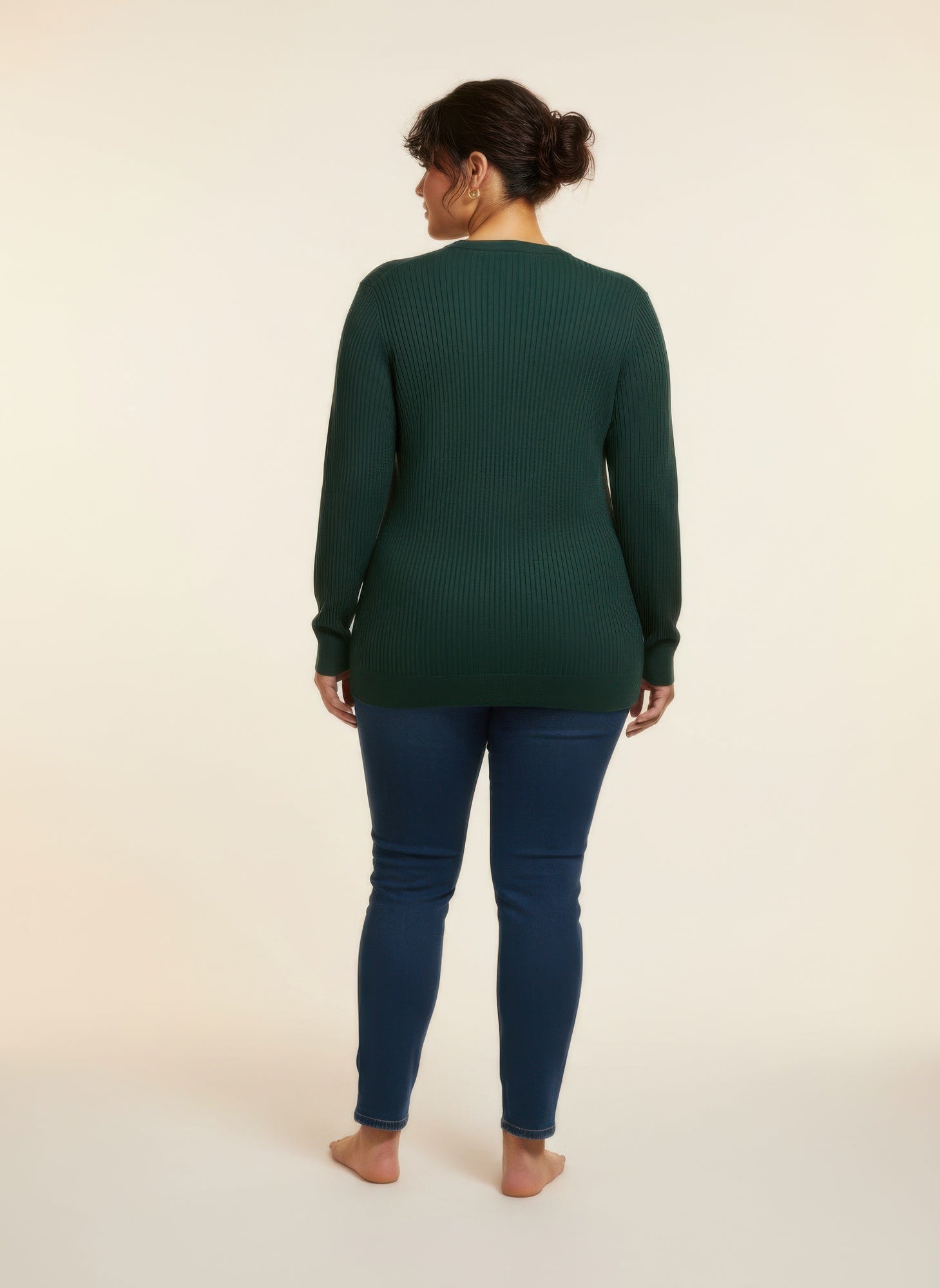 Burgundy Shimmer Detail Knit Tunic Top - Excel Merchandise