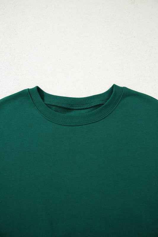 Varsity Stripe Sweatshirt and Short Set