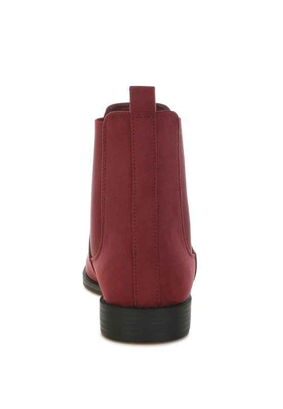 Ayasa Low Block Heel Chelsea Boots