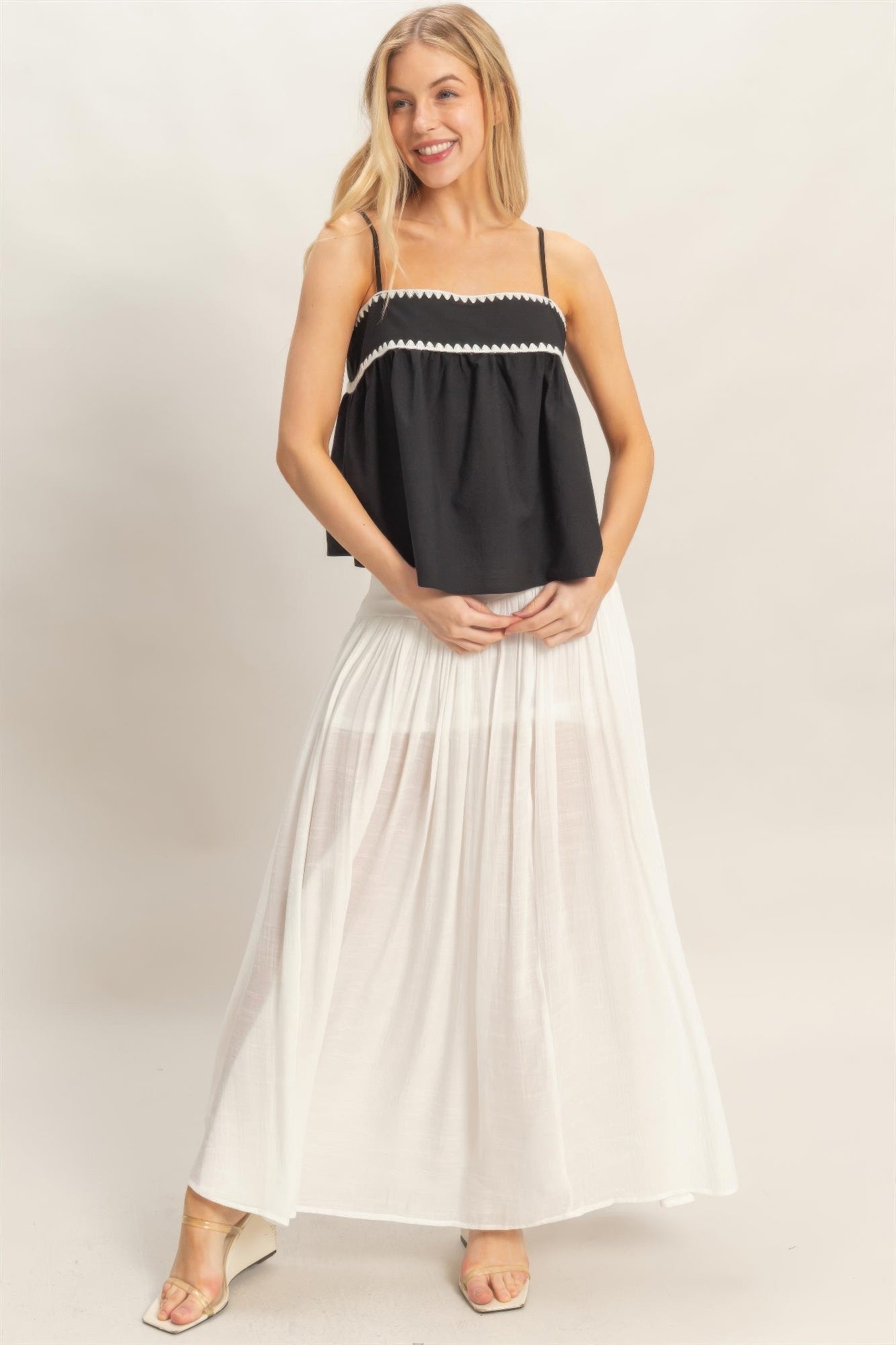 Sleeveless Babydoll Top - Excel Merchandise