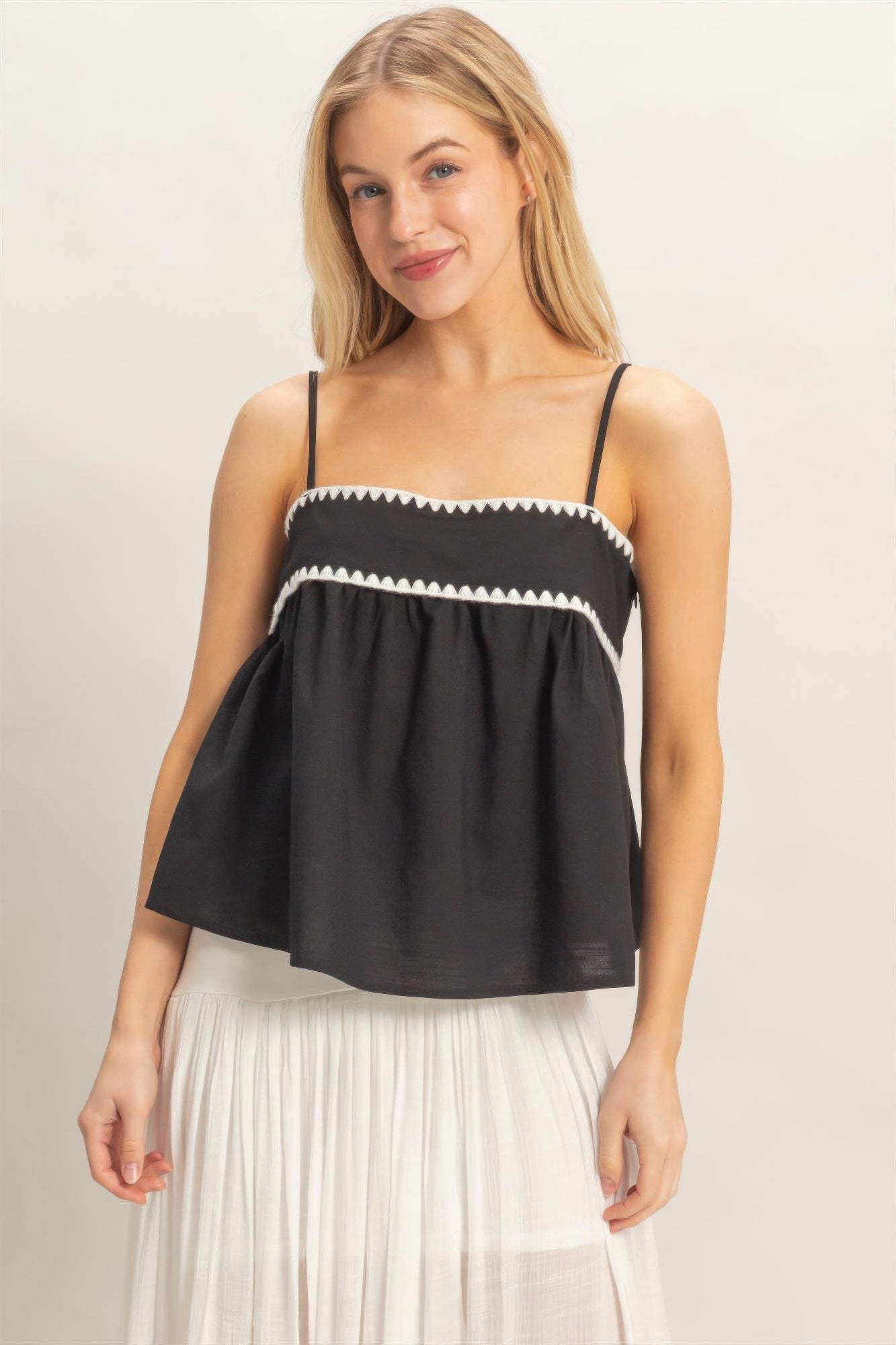 Sleeveless Babydoll Top - Excel Merchandise
