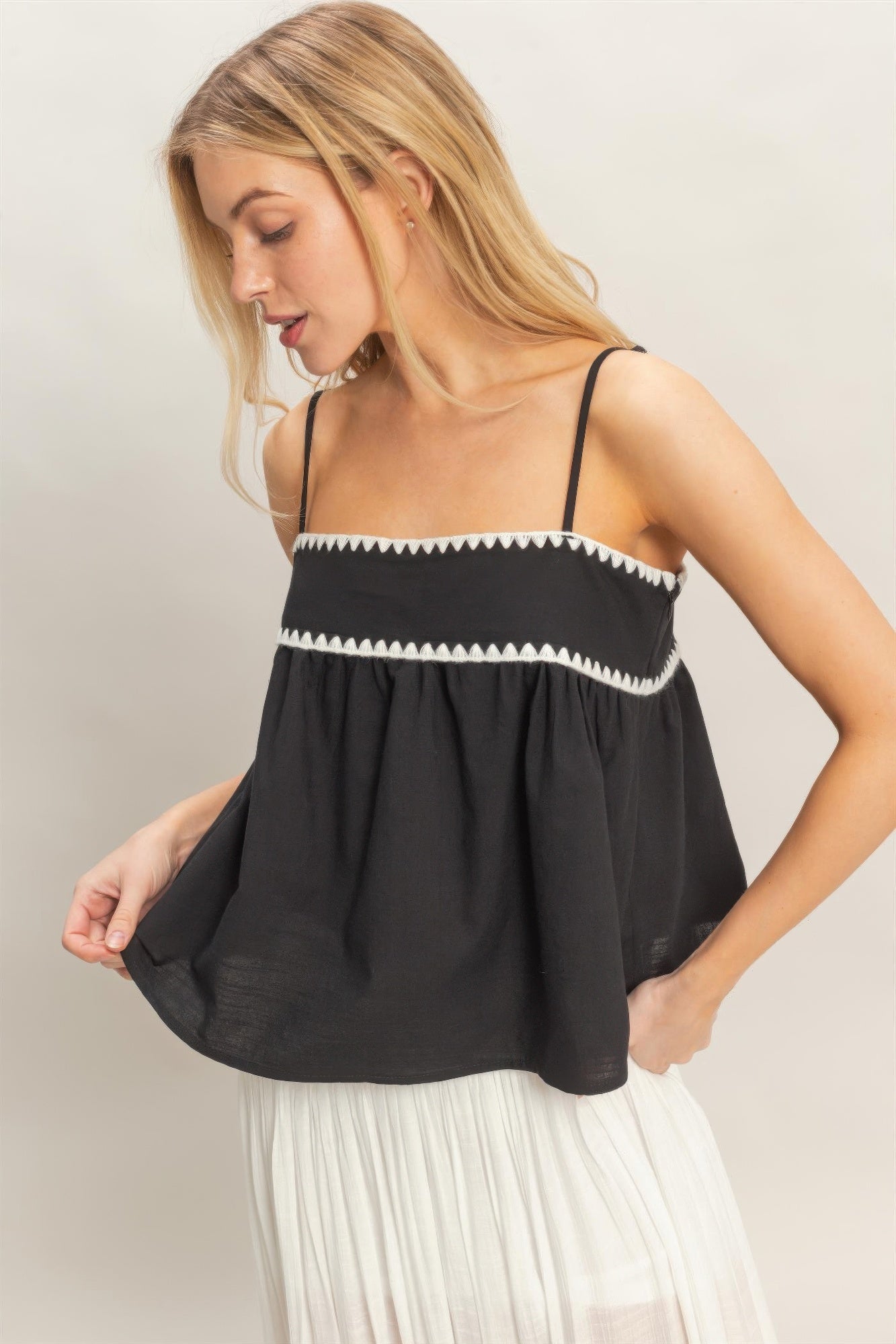 Sleeveless Babydoll Top - Excel Merchandise